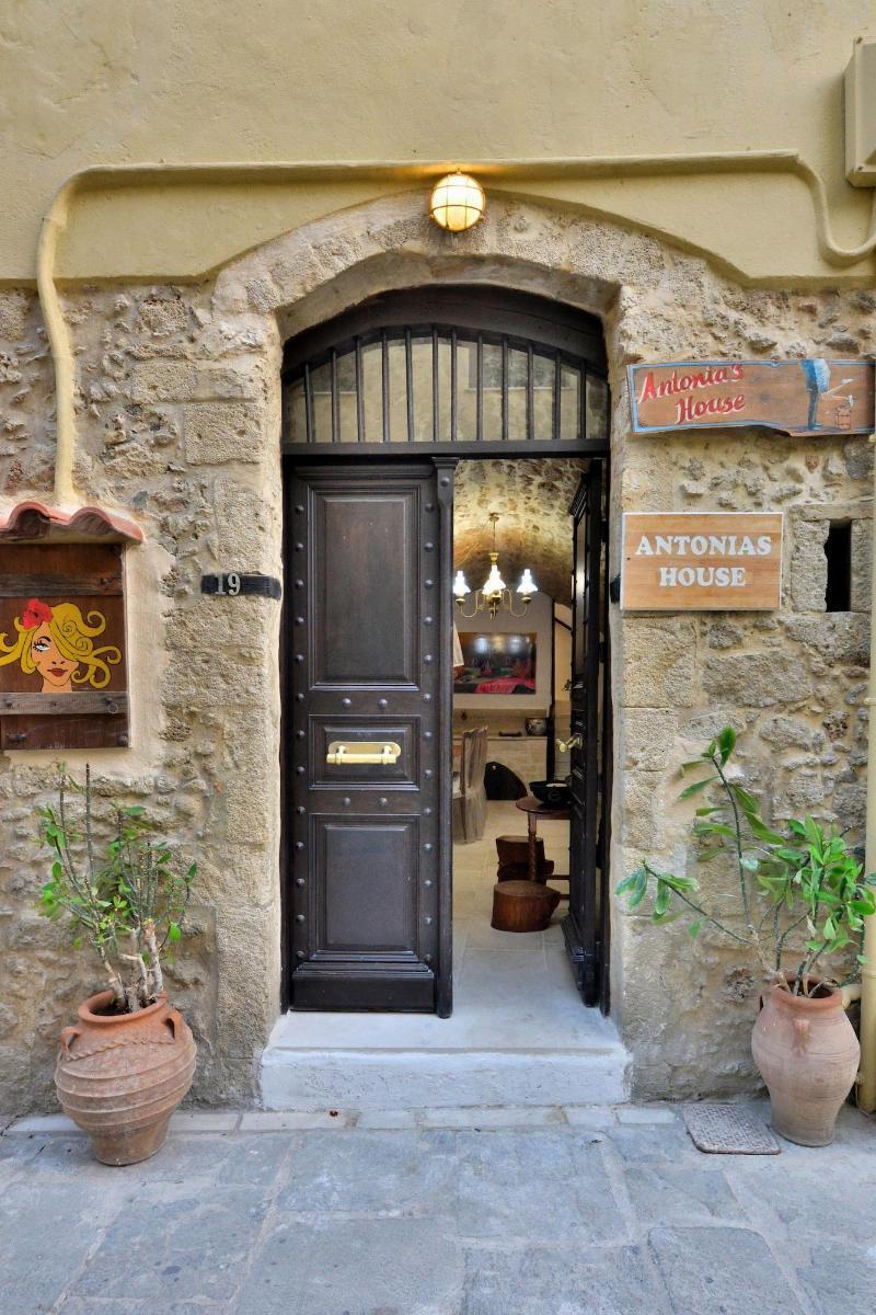 Antonia'S House - Old Town Apartment Rethymno  ภายนอก รูปภาพ